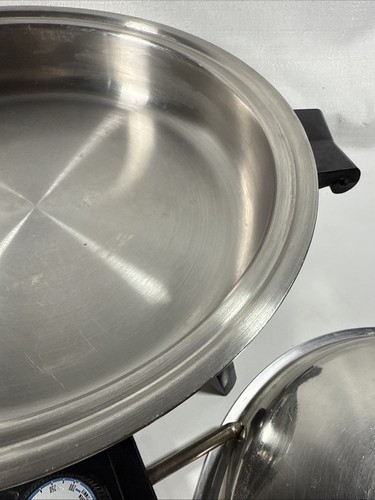 Saladmaster Oil Core Electric Skillet 12" No.7252 With Vapo Lid & Cord Dallas TX - Picture 13 of 18