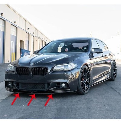 Für BMW 5er F10 F11 2010-2017 Front Spoiler Lippe Performance Schwarz Glanz