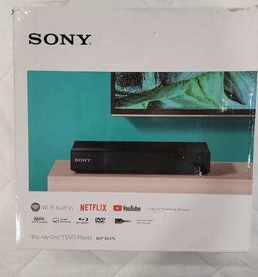 Sony BDP-BX370 Blu-ray Disc Player Wi-Fi Streaming HDMI Output | eBay