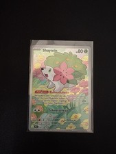 Pokémon Shaymin Dri 185/182 Fullart Rivali Eterni - Italiano quasi nuovo (fresco di booster)
