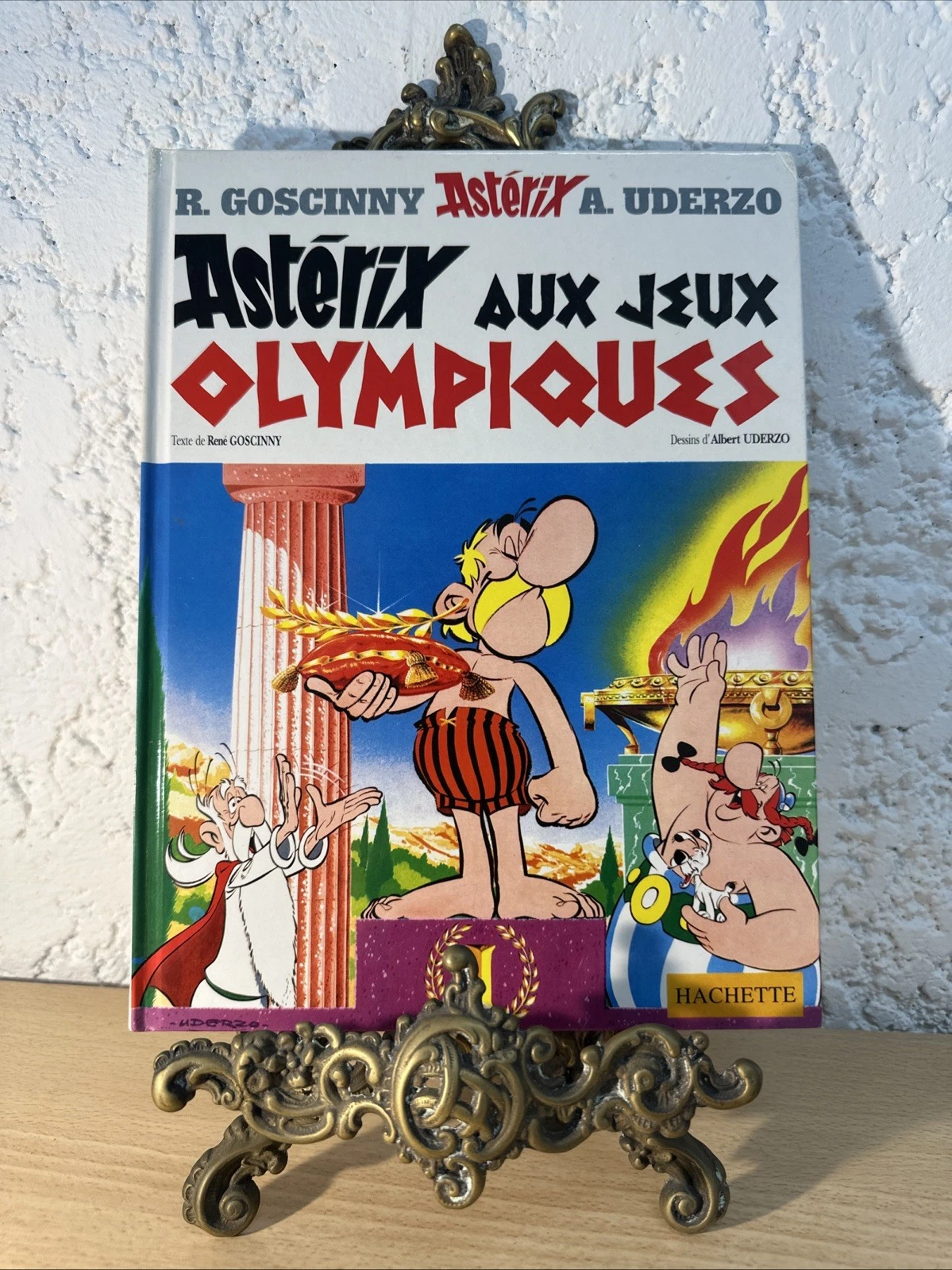 Bd Astérix aux Jeux Olympiques Hachette Édition Uderzo