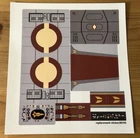 New Lego 8039 Venator-Class Republic Attack Cruiser Replacement Sticker Pack