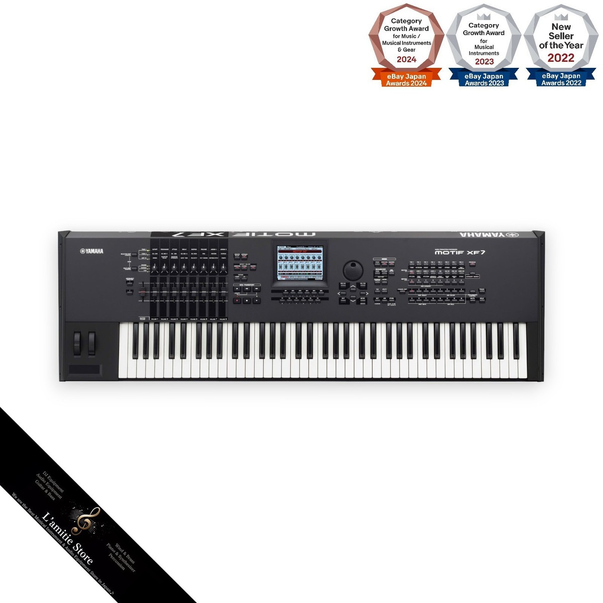Yamaha MOTIF XF7 シンセサイザー 76キー YAMAHA MOTIF XF7 Music Production Synthesizer 76 Key Digital