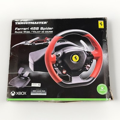 Thrustmaster - Ferrari 458 Spider Racing Wheel for Xbox X|S| One - Black Red