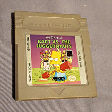 Acclaim The Simpsons: Bart Vs. the Juggernauts Nintendo Game Boy NTSC-U/C