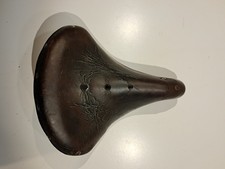 MOTOBECANE selle vélo cuir vintage - vintage leather bicycle saddle
