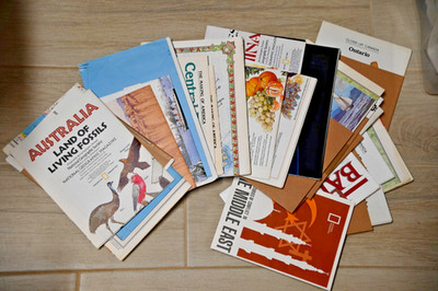 National Geographic Magazine - Maps - Karten - einzeln auswählen