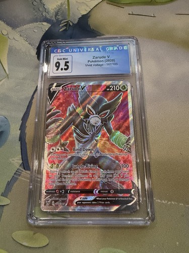 Zarude V graded CGC 10 for sale on eBay