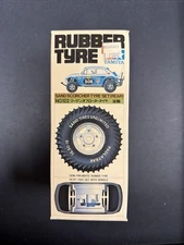 VINTAGE RARE RACING BUGGY SAND SCORCHR 1/10 No.122 RUBBER TYRE PARTS SET