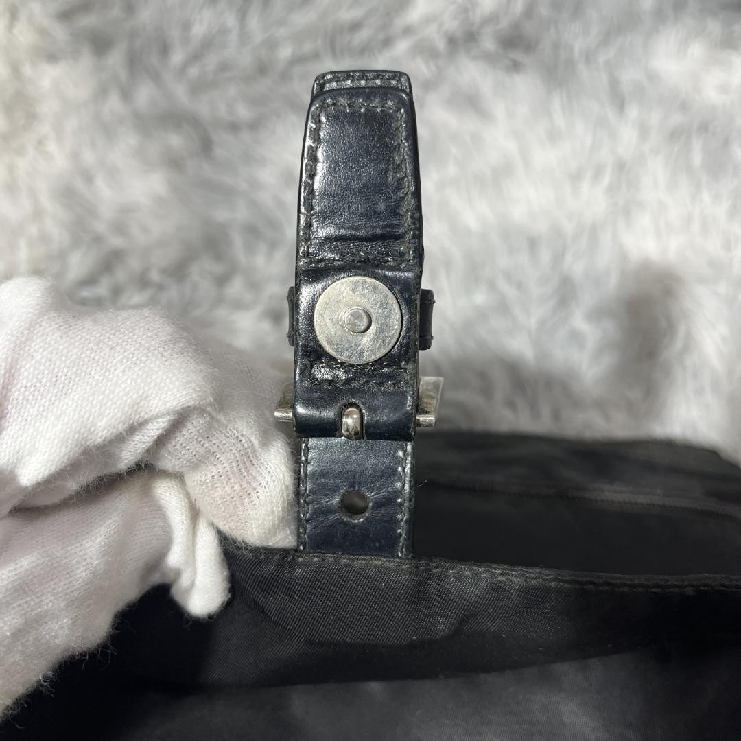 Very  PRADA Shoulder Bag Nylon Triangle Logo thumbnail 15