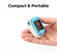 Pulse Oximeter Fingertip Blood Oxygen SpO2 Monitor Heart Rate PR Meter Portable
