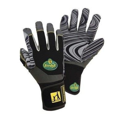 L+d Vibrationsschutzhandschuhe Schock Absorber Gr.XL schwarz/grau Elastan/EVA