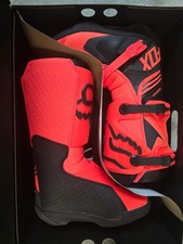 Fox Comp Stiefel Größe M8 / 41 1/4 Crossstiefel Neon Orange 25839-824-08