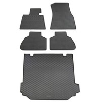 Gummi FußMatten Kofferraumwanne FüR BMW X5 G05 2018- Set Gummimatten Auslage