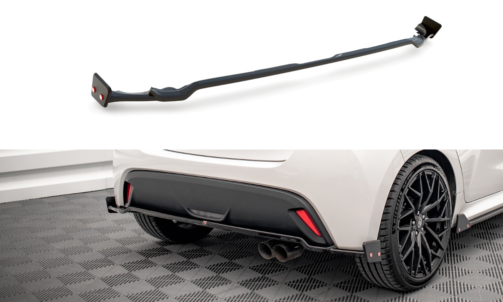 Splitter Arrière Maxton V.1 Toyota Yaris Mk4 Finition Gloss Black