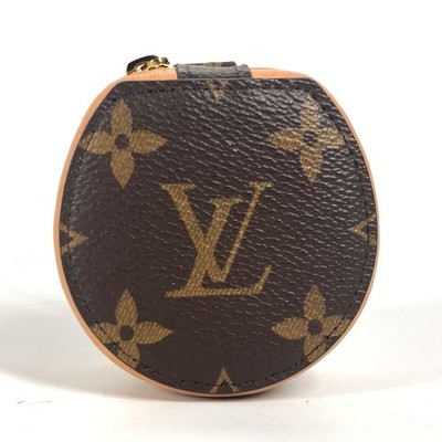 LOUIS VUITTON 専用 Louis Vuitton Monogram GI0495 Earbuds Case 7cm/2.8
