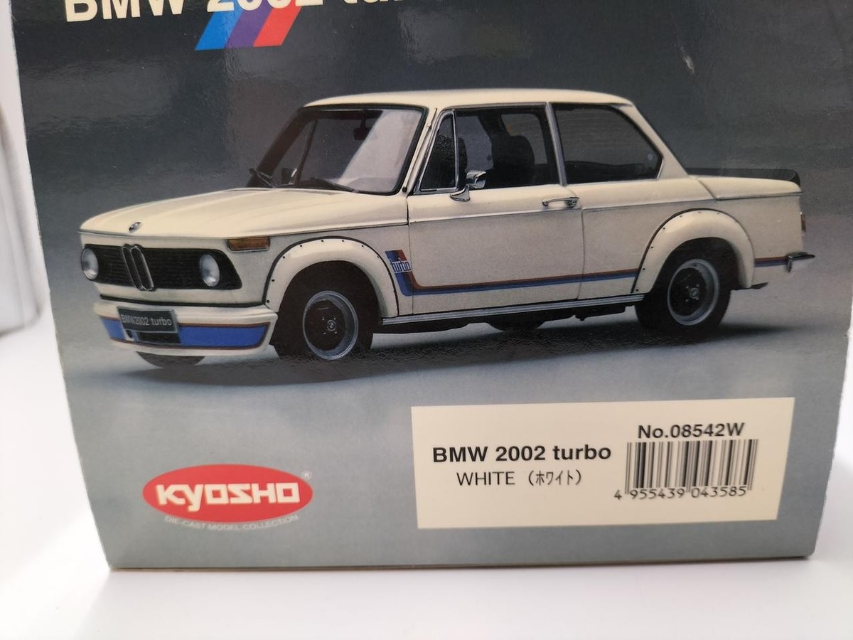 Mini Car】 Kyosho BMW 2002 Turbo 1/18 scale diecast model car used