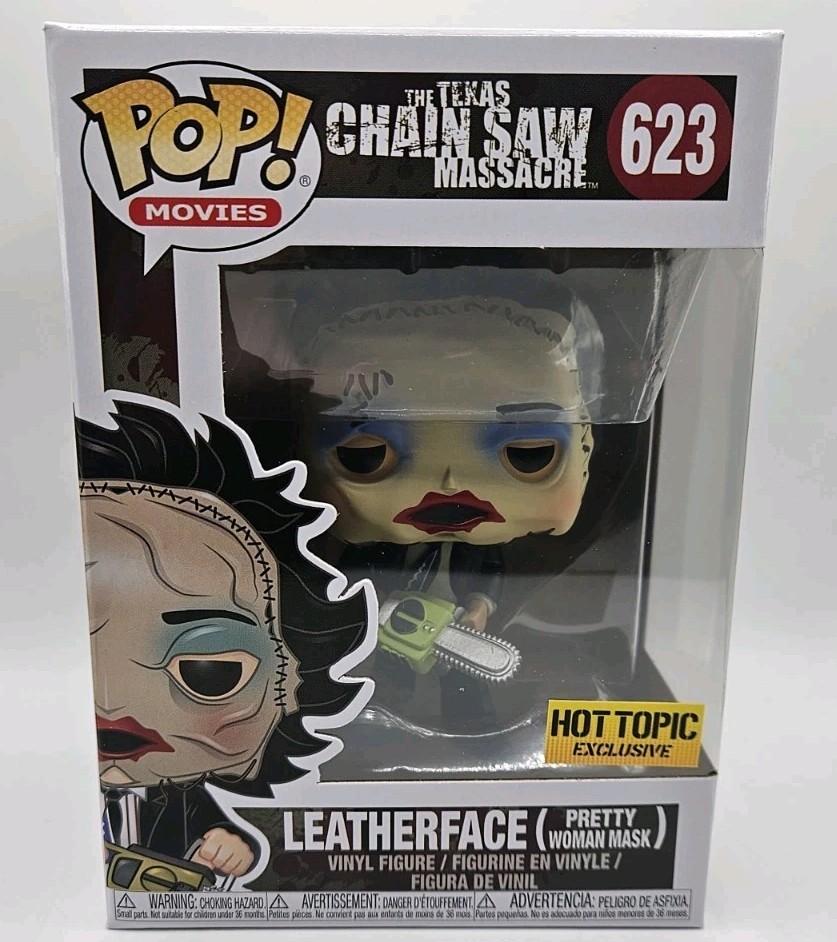 Funko Pop! Máscara Leatherface Pretty Woman #623 exclusiva tema candente