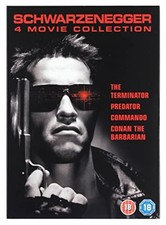 Arnold Schwarzenegger 4 Movie Collection: Predator, The Terminato... - DVD HWVG