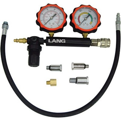 LANG TOOLS Cylinder Leakage Tester with Dual Gauges CLT-4M