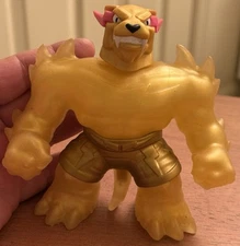 Mr Beast Lab Stretchy & Gooey Hero Legendary GOLD Panther 5" No Box Rare