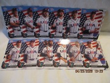 2026 TOPPS NOW TEAM USA WORLD BASEBALL CLASSIC COMPLETE 12 CARD SET ON HAND