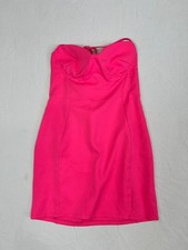 Women's Pretty Little Thing Pink Structured Bodycon Dress - Size 16 - NWT