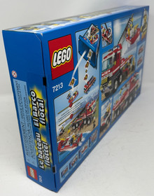 *NEW/Sealed* LEGO CITY 7213 Off-Road Fire Truck Fireboat - Rare Special Edition