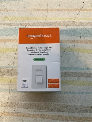 Amazon Basics Single Pole Neutral Wire Smart Switch ASIN B095X5H16