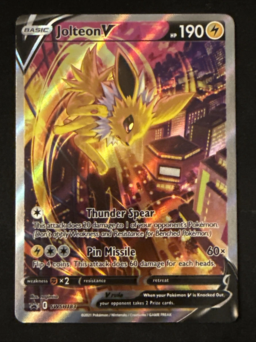 Jolteon V Pokémon TCG Cards for sale | eBay