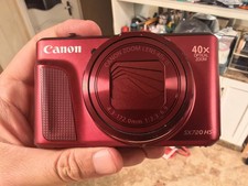Canon PowerShot SX720 HS Digital Camera 20.3MP 40x Optical Zoom Time Lapse WI-FI