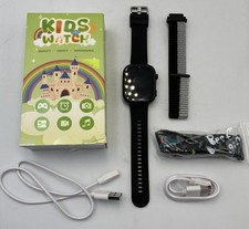 OKYUK 4G Smartwatch, Kids Watch sims included  Black 