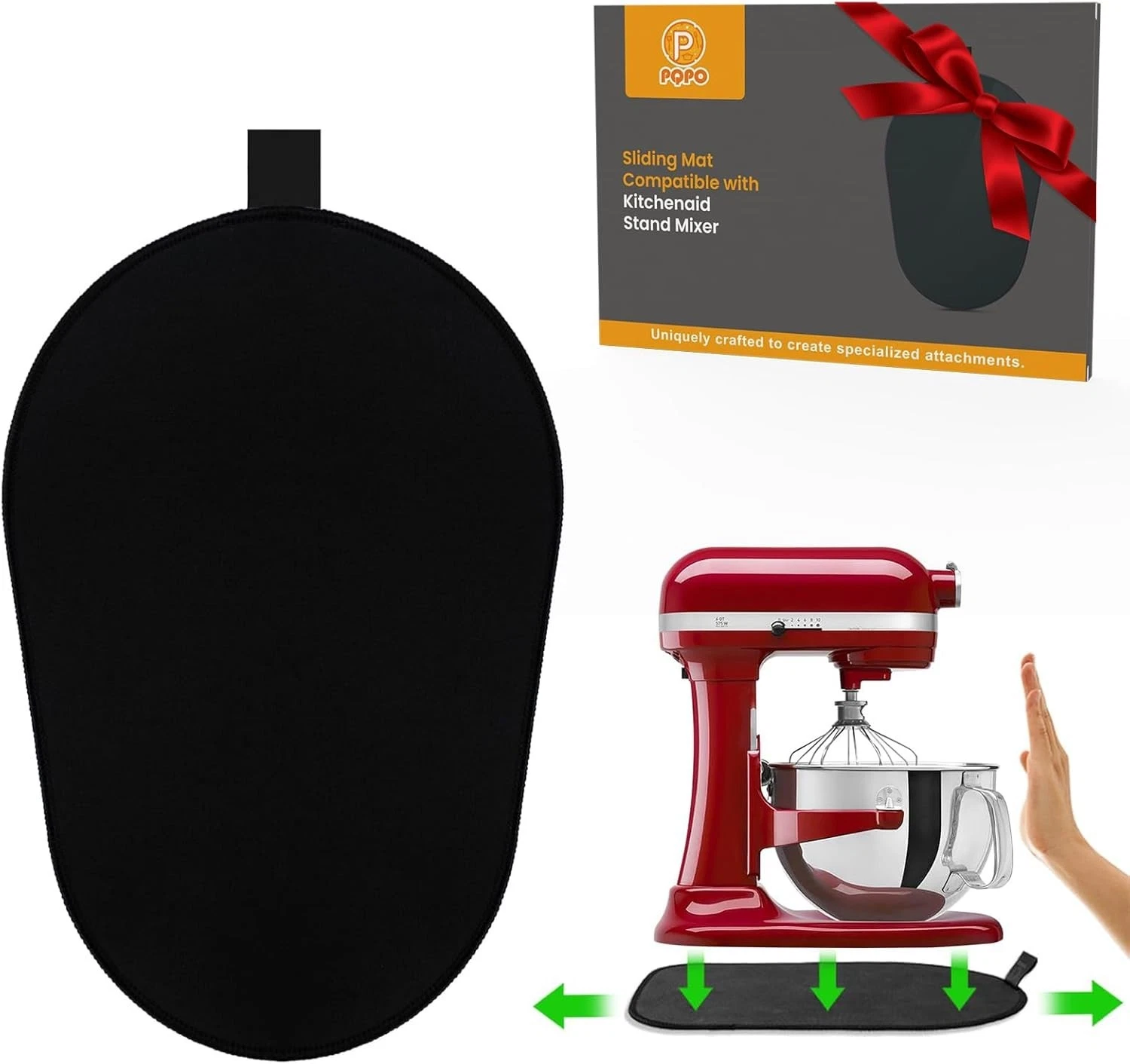 Mixer Sliding Mat for Kitchenaid 6/7/8 Quart Stand Mixer, Slider 5-8Qt
