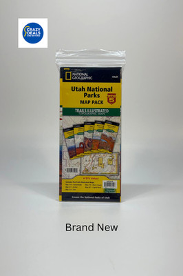 National Geograph Utah National Parks ( Map Pack)