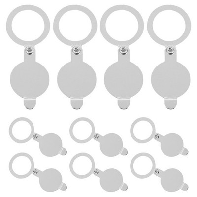 10 Pcs Door Hole Cover Plate Apartment Accessories Peephole Decorative