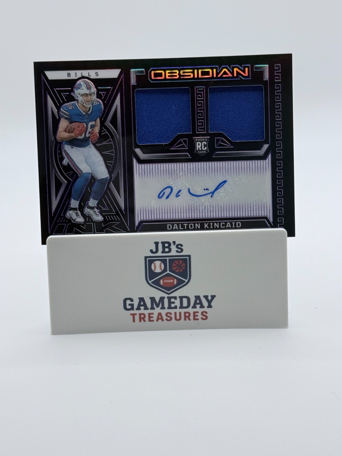 DALTON KINCAID 2023 OBSIDIAN RPA ROOKIE PATCH PURPLE AUTO /75