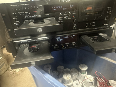 Denon DN-T625 Combi-Deck and DN-C550R CD Recorder