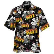 Kiss Rock Music Band Authentic Hawaiian Shirt 2022 52x 63