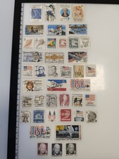 États-Unis U.S.A. Lot Timbres Oblitérés (2360)