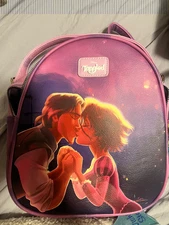 BIO WORLD Tangled Purple Tangled Backpack With lantern Design