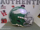 Saquon Barkley F/S Signed Eagles Kelly Green Replica Helmet Beckett COA