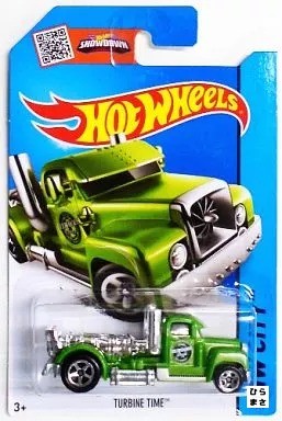 Turbine Time 1/64 Green Hot Wheels HW City