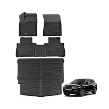 All,Weather Floor Mats for Rogue, Durable TPE, Precise Fit, Full Protection