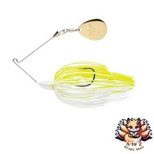 NEW Keitech Baby T-Bone Spinnerbait Single Colorado SC 3/8oz #509 White Char