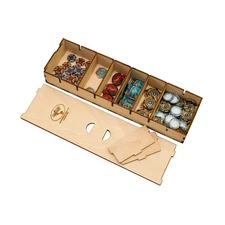 Broken Token Game Storage Tray Long Bits Box NM