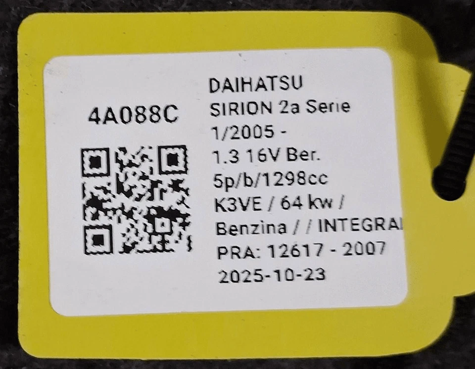 48531B1040 Ammortizzatore post. SX DAIHATSU SIRION 2a Serie 1.3 16V Ber. - Immagine 4 di 4