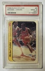 Michael Jordan 1986 Fleer Sticker #8 Rookie Card PSA 9 OC MINT Cracked Slab