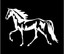 Tennessee Walking Horse Window Decal – White Vinyl Sticker For Car Or Truck 6 thumbnail image