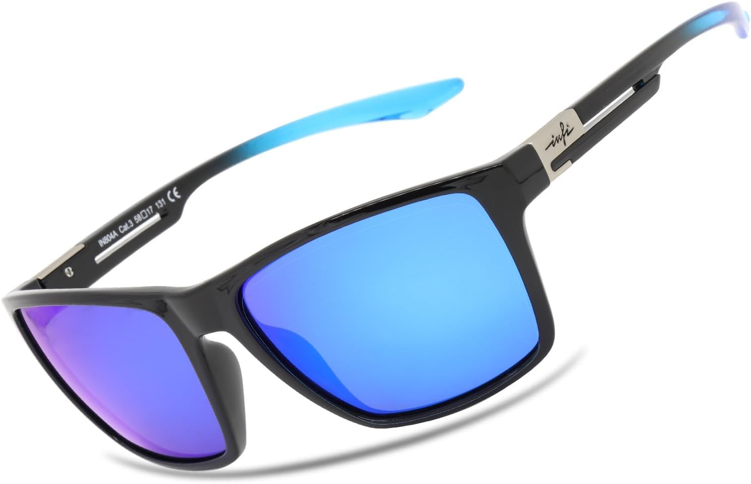 Polarized Sunglasses for Men Fishing Driving Running Golf Sports Glasses Square 