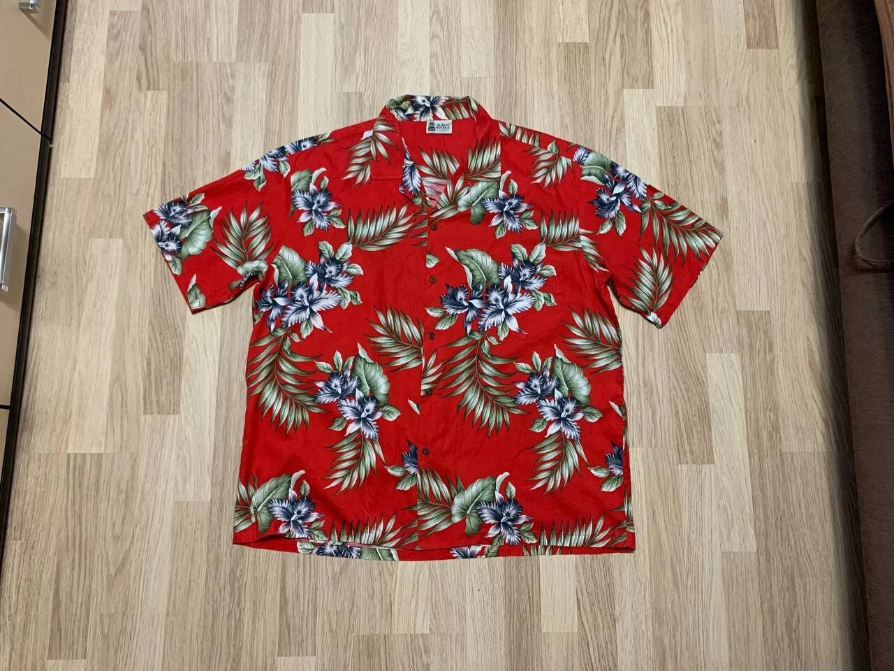 Hawaiian shirt made in USA button ups